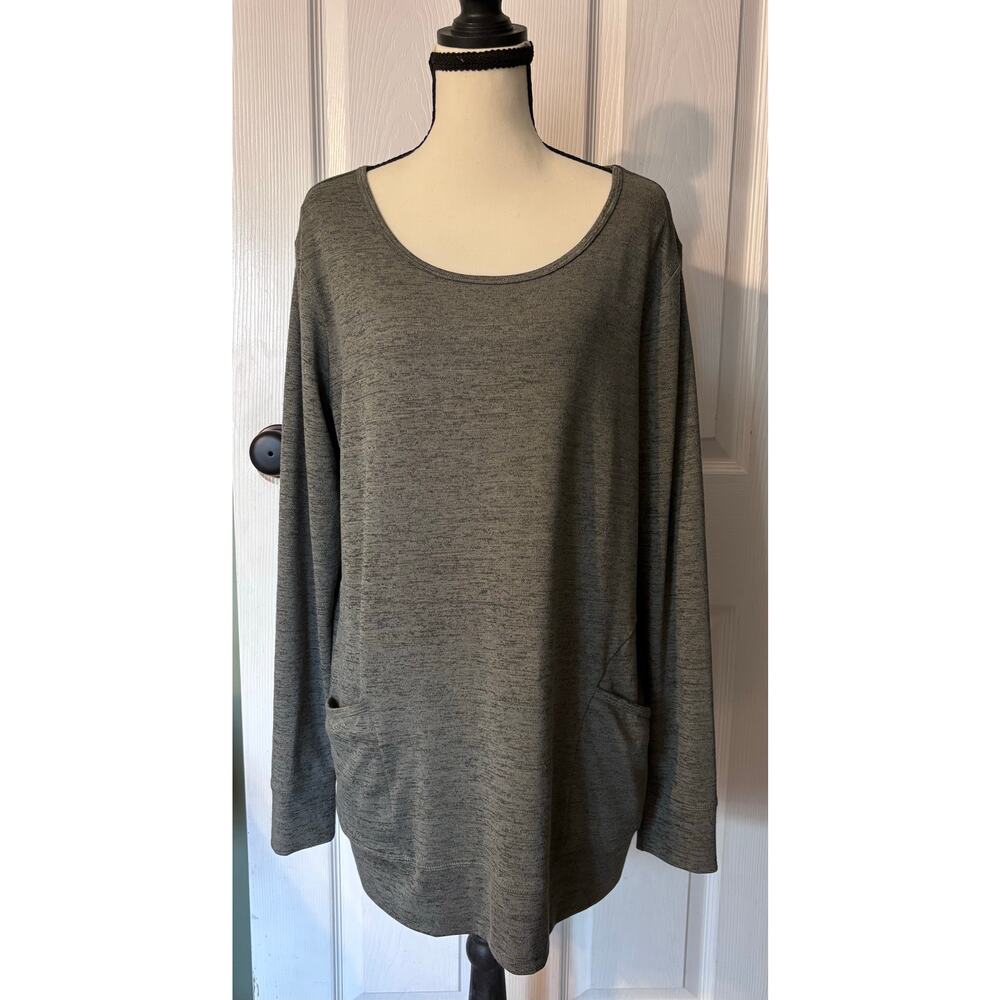 Toad & Co Long Sleeve Intermezzo Pullover Sweater Women's Large Pockets